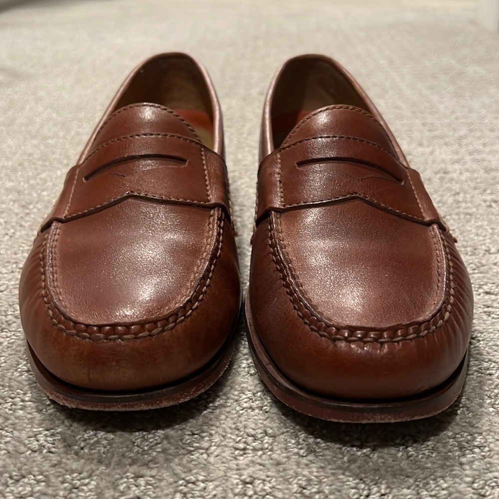 Cole Haan Grand 0’s Penny Loafer in British Tan size 10M